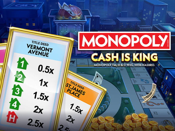 Monopoly Cash is King Logo